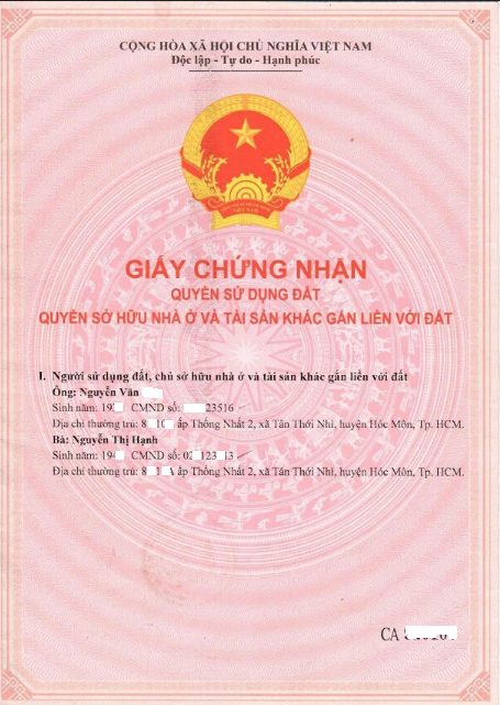 Sổ hồng là gì