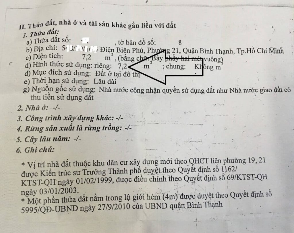 Quy định của nhà nước đối với nhà diện tích nhỏ